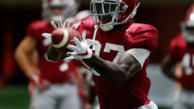 Demouy Kennedy, Alabama practice, September 28, 2020